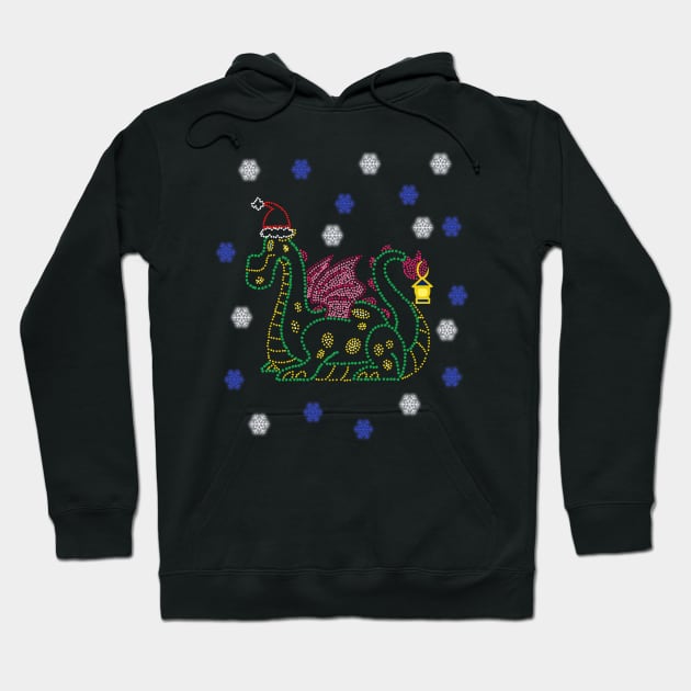 Pete the Christmas Dragon Hoodie by magicmirror